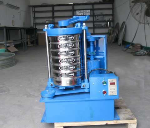 拍擊式標準振篩機(皮帶式)